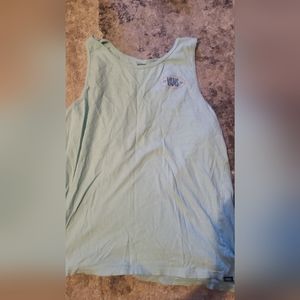 Vans light blue tank top